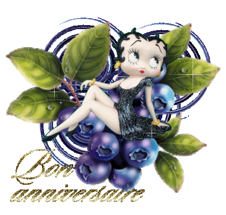 BettyBoops bienbelle dns ce coeur fruit verdur�BON ANNIVERSAIRE pr ceux celles!!