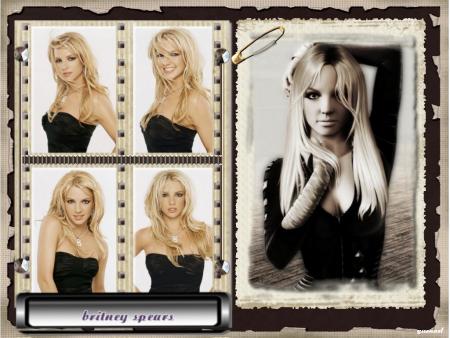 BRITNEY SPEARS : jolie,sur plusieurs poses photos�et souriante